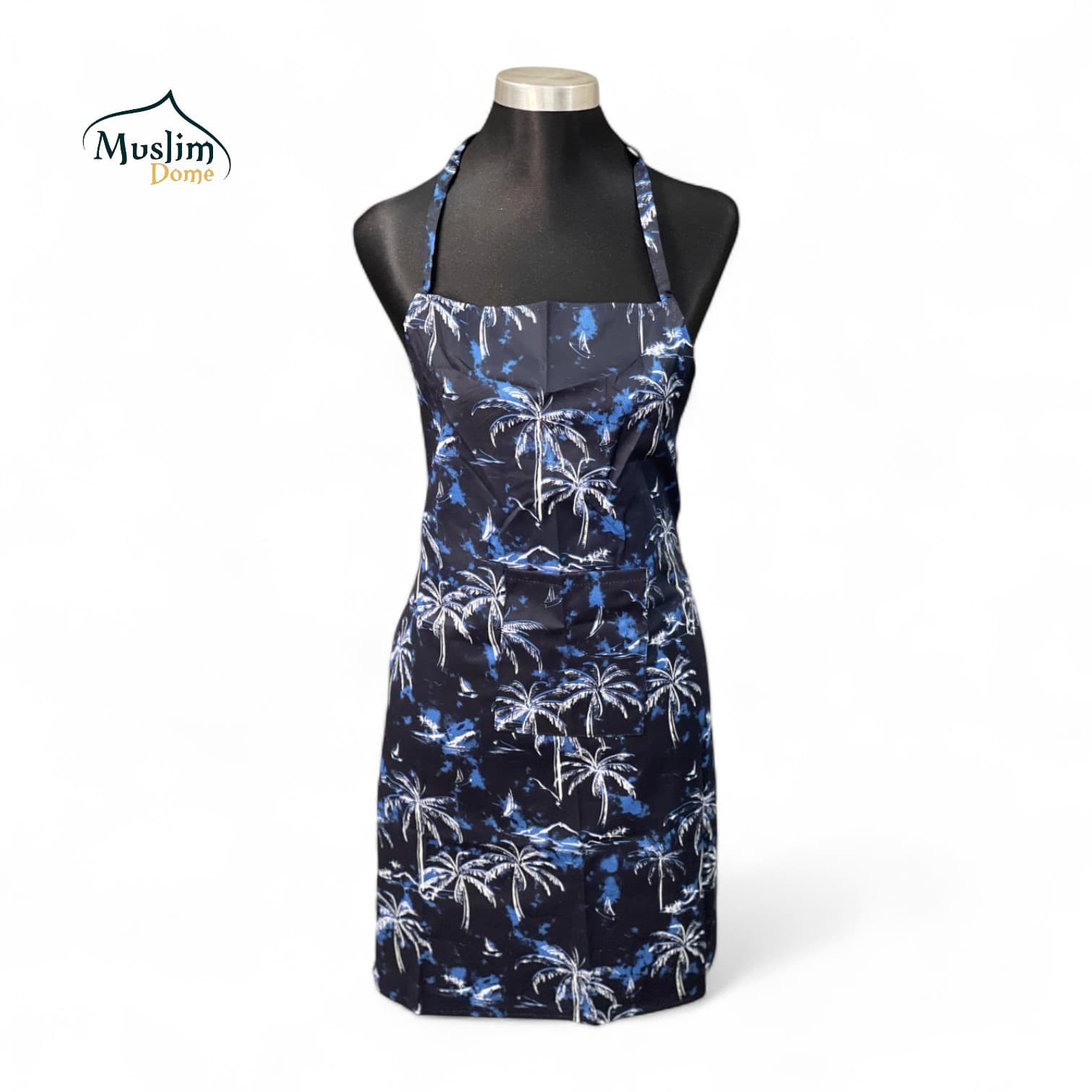 Kitchen Apron with Pockets – Printed Design