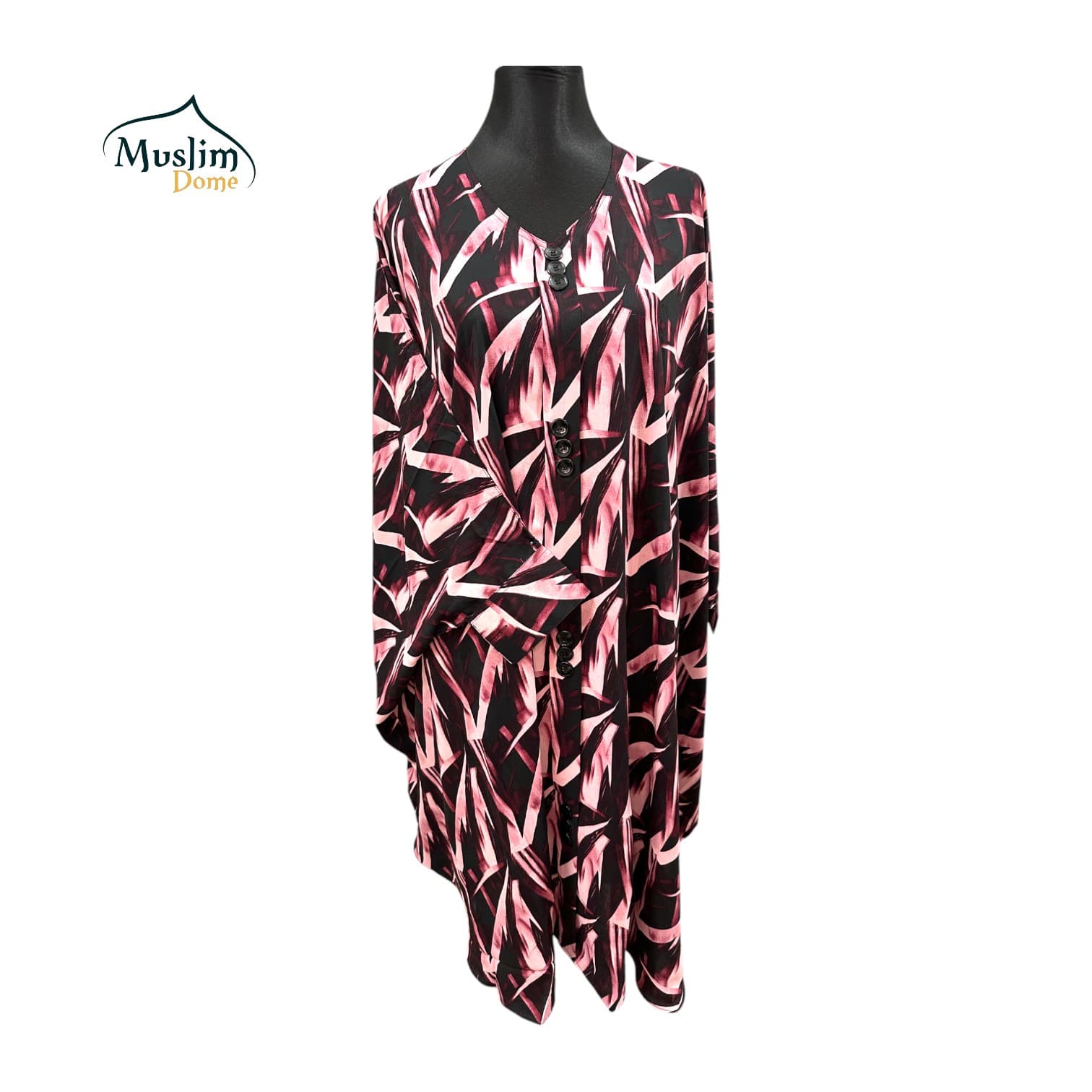 Printed Abaya – Dubai Cherry Fabric