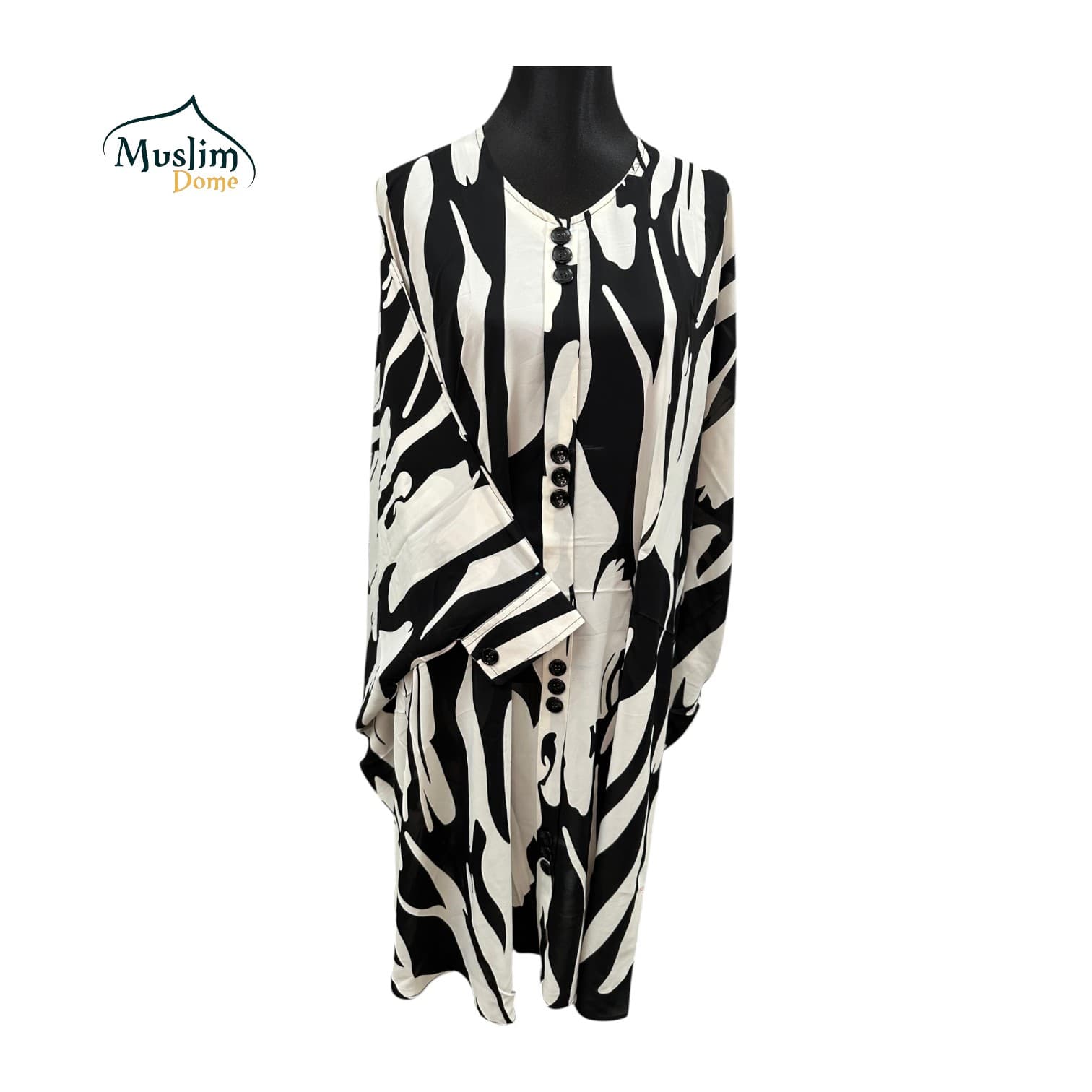 Printed Abaya – Dubai Cherry Fabric
